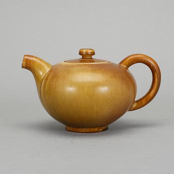 TEKANNA, Berndt Friberg, Gustavsberg studio, 1951. Stengods.