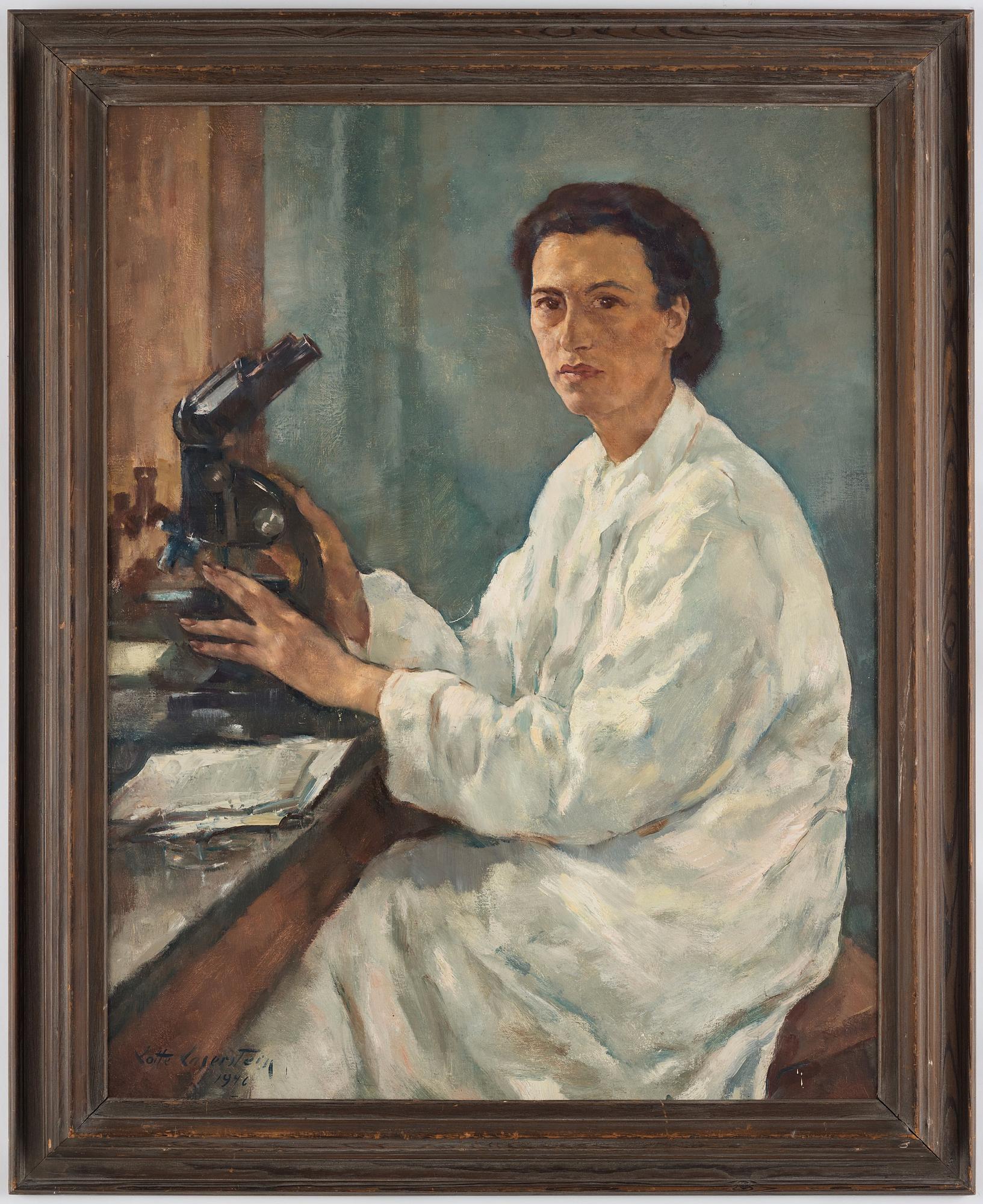 Lotte Laserstein, "Dr. med. Annie Spitz".