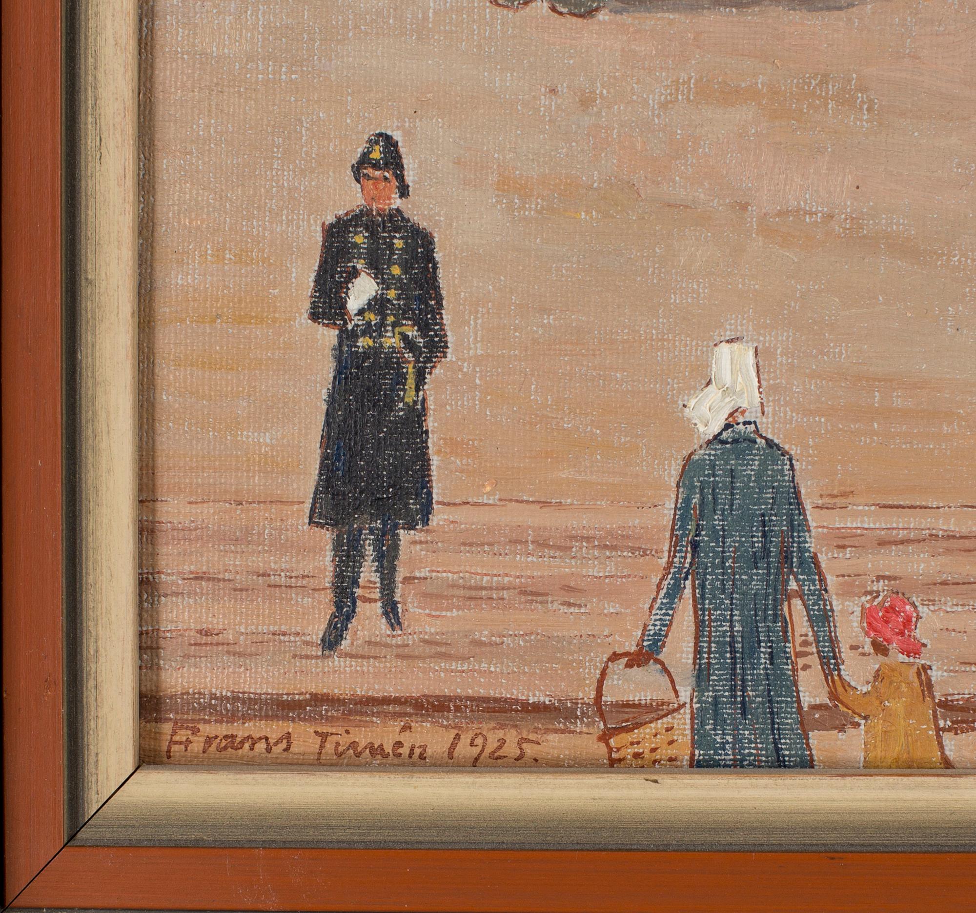 FRANS TIMÉN, olja på duk, signerad och daterad 1925.