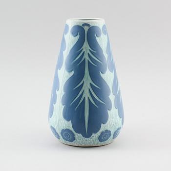 VAS, flintgods, Josef Ekberg, Gustavsberg, 1920.