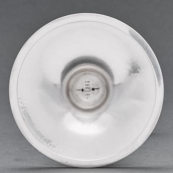 Georg Jensen, ett par ljusstakar, Köpenhamn 1996, sterling silver, designnr 263B.
