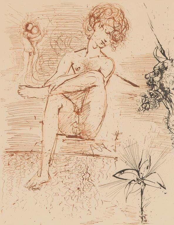 Salvador Dalí, "Narcissus".