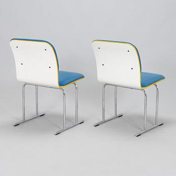 Yrjö Kukkapuro, four late 20th century 'Sirkus' chairs for Avarte.