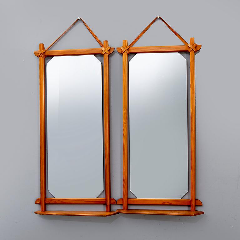 A pair of 1960/70s mirrors.