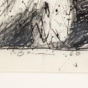 OLLE BONNIÉR, ink on paper, signed and dated -60.