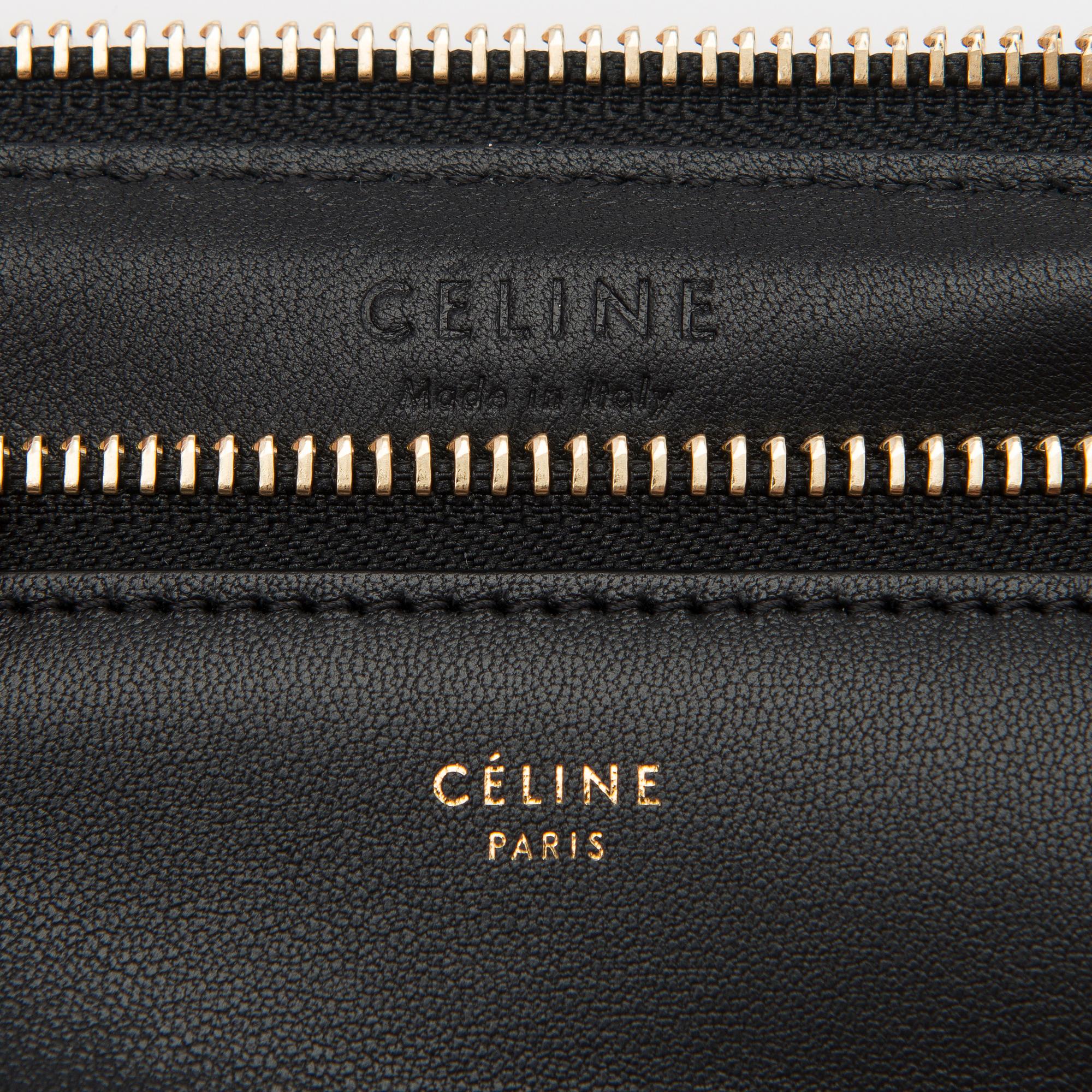 A Black Small Trio Shoulder Bag.