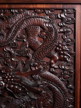 A large Imperial Hongmu compound cabinet, Qingdynasty, 19th century.