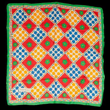 SCARVES, 3 stycken, Yves Saint Laurent.