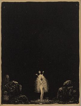 John Bauer, "Den lilla prinsessan och trollen".