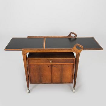 Johannes Andersen, serveringsvagn, Dyrlund Smith , Danmark, 1900-talets mitt.