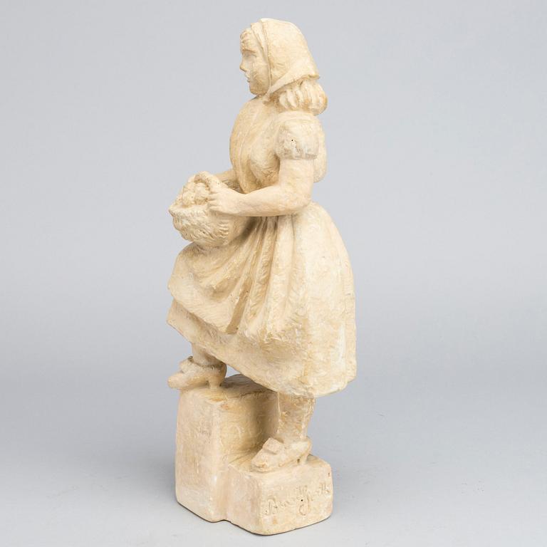BROR HJORTH, plaster sculpture.