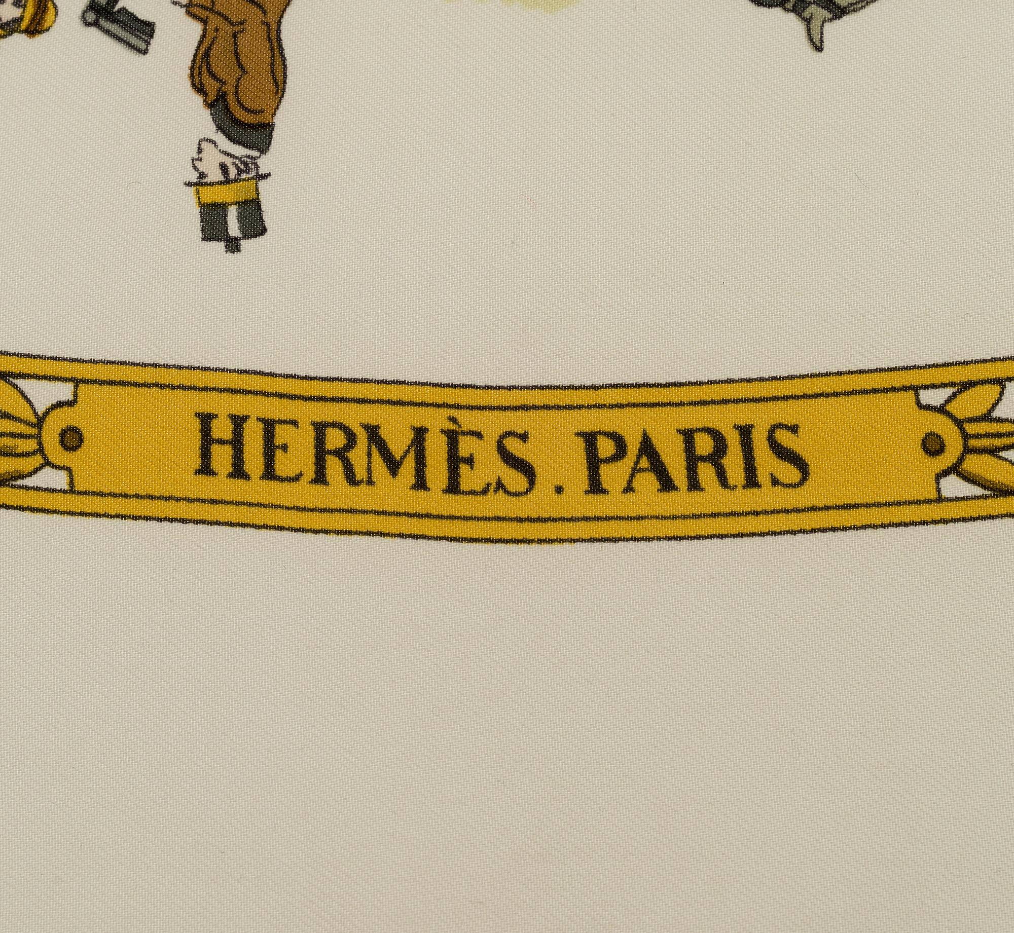 A SCARF, "La promenade de Longchamps", Hermès.