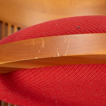 Frank Lloyd Wright, karmstol, modellnummer 606, "Barrel", Cassina.