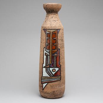 MARIAN ZAWADZKI, a large ceramic vase from Tilgmans, signed.