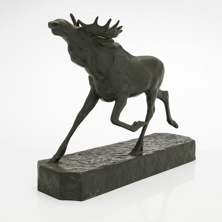 Eric Elenius, Springande älgtjur.