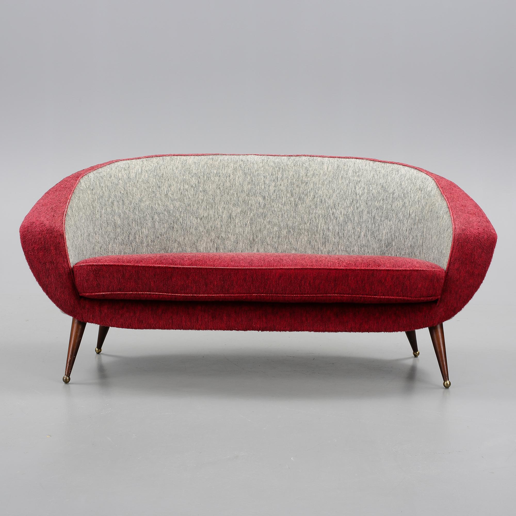 SOFFA, "Tellus" design Folke Janson för SM Wencrattz 1950-tal.