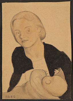 Ivar Arosenius, Eva & Lillan.