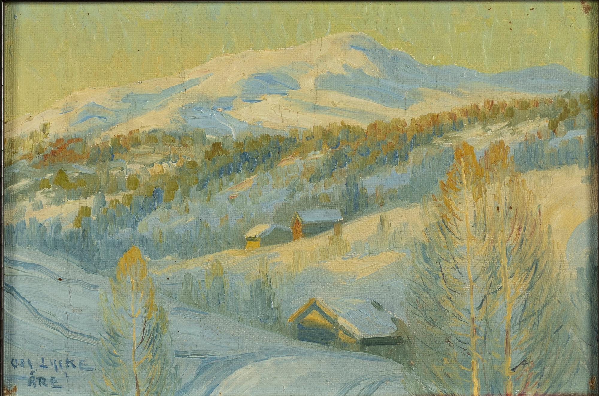 Oscar Lycke, Åreskutan.