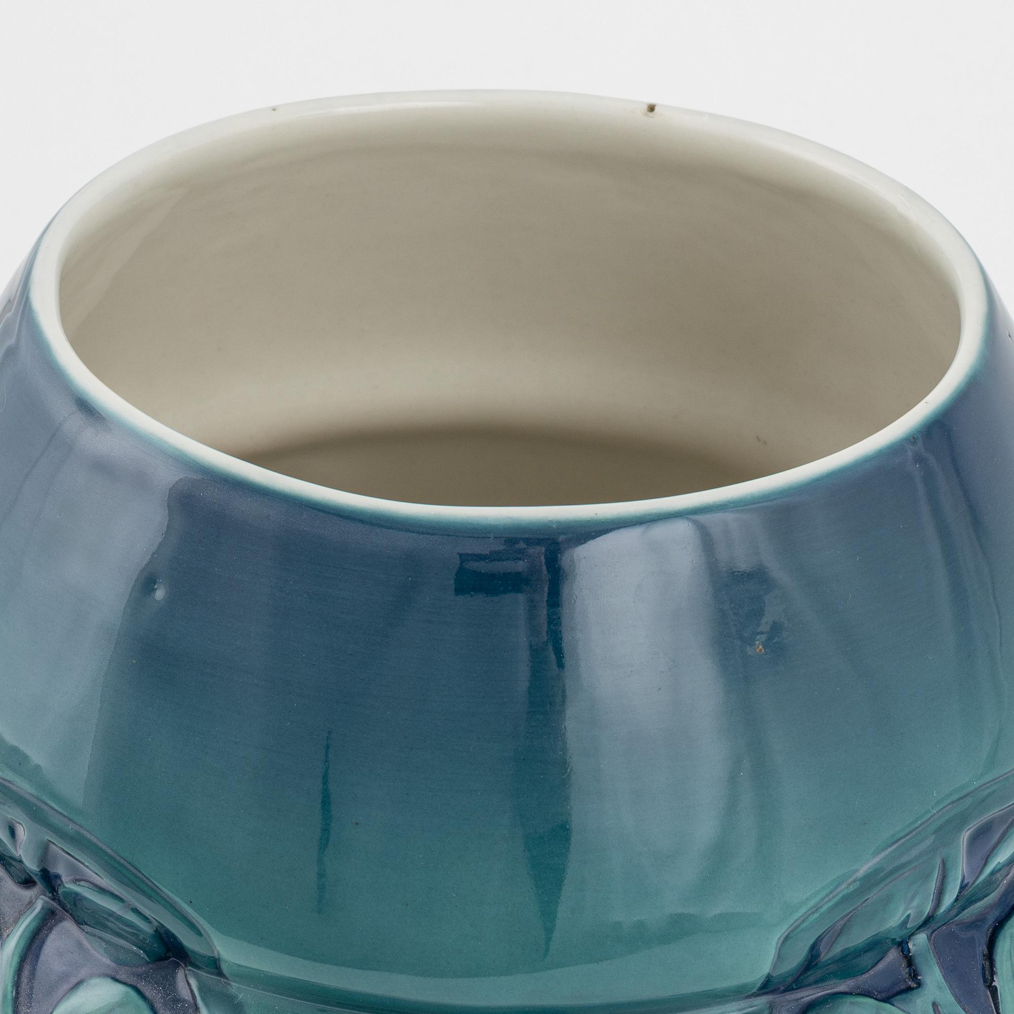 Alf Wallander, ytterfoder, flintgods, jugend,  Rörstrand, tidigt 1900-tal.