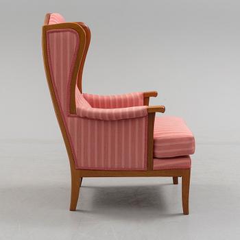 A Carl Malmsten armchair."Husfadern" no 275, 1988.