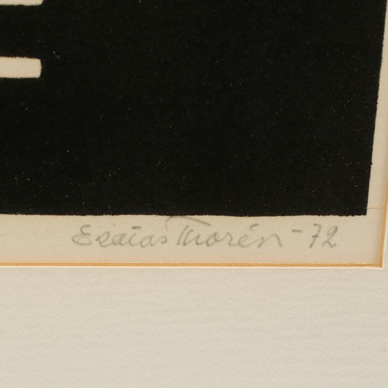 ESAIAS THORÉN, färglitografi, signerad, numrerad 5/40 och daterad -72.