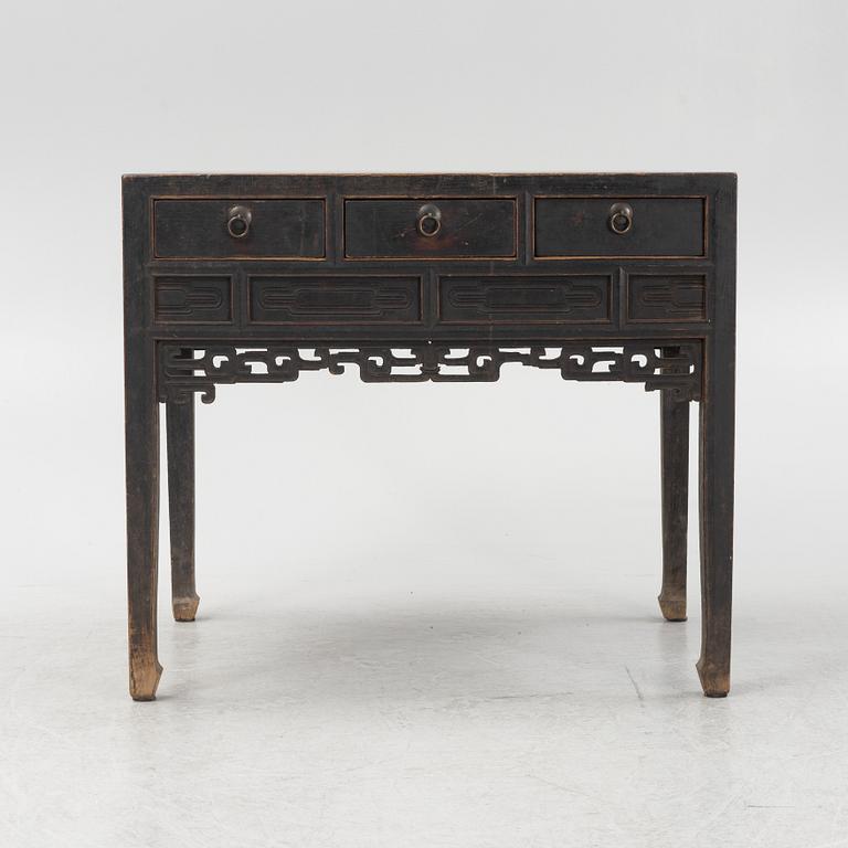 A hardwood sideboard, China, early 20th century.