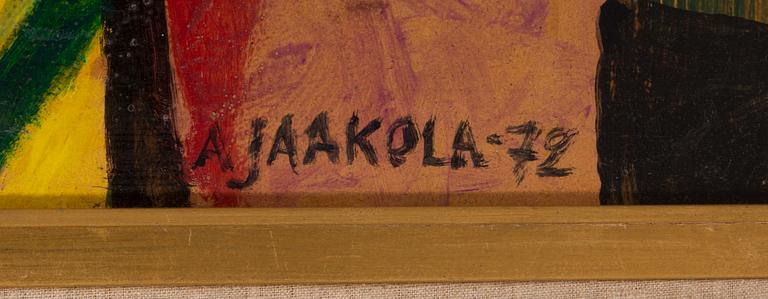Alpo Jaakola, Composition with female figure.
