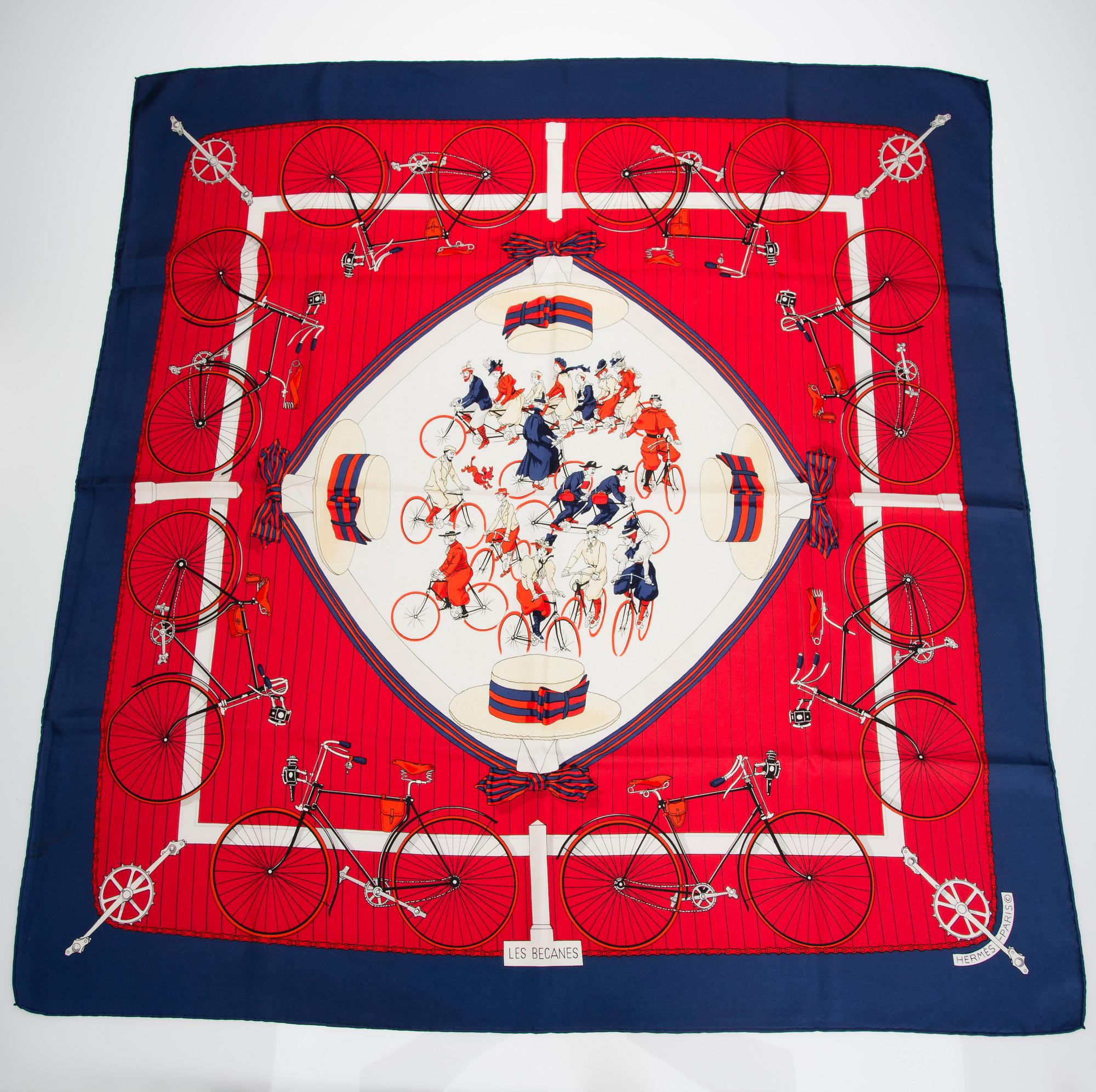 SCARF, "Les Becanes", Hermès.