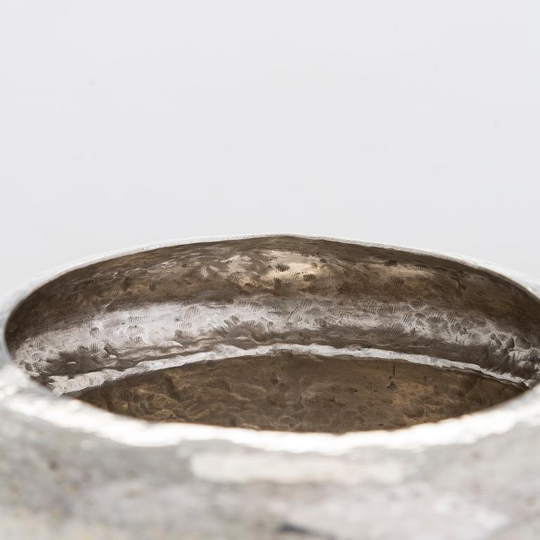 Björn Weckström, a silver jar, Helsinki 1962.