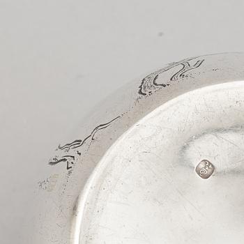 Silverföremål, 4 delar, främst Sterling. Japan, signerade Yamakawa, Shokai Yokohama samt Miyamoto, 1900-tal.