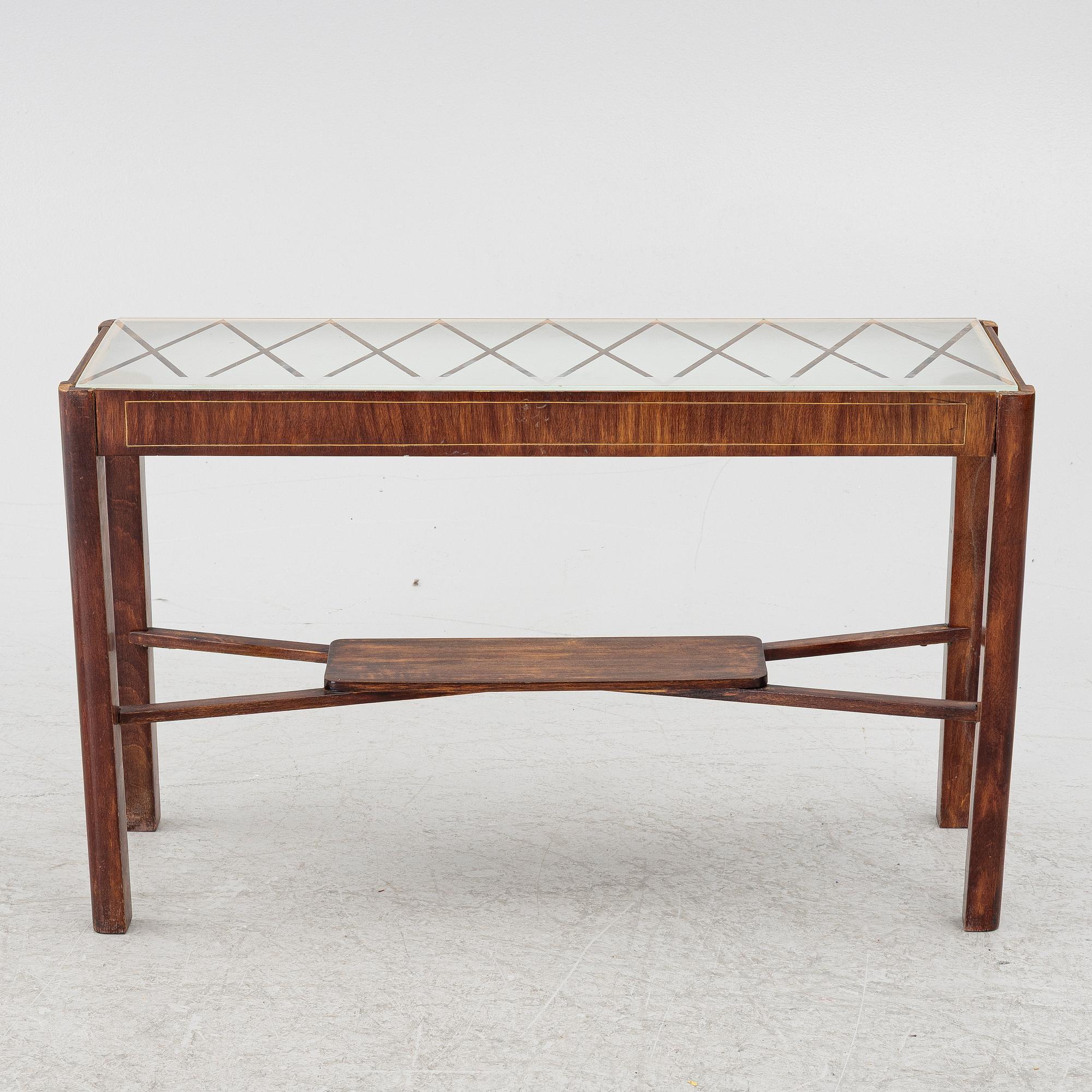 Blombord, Scandinavian Modern, 1940-tal.
