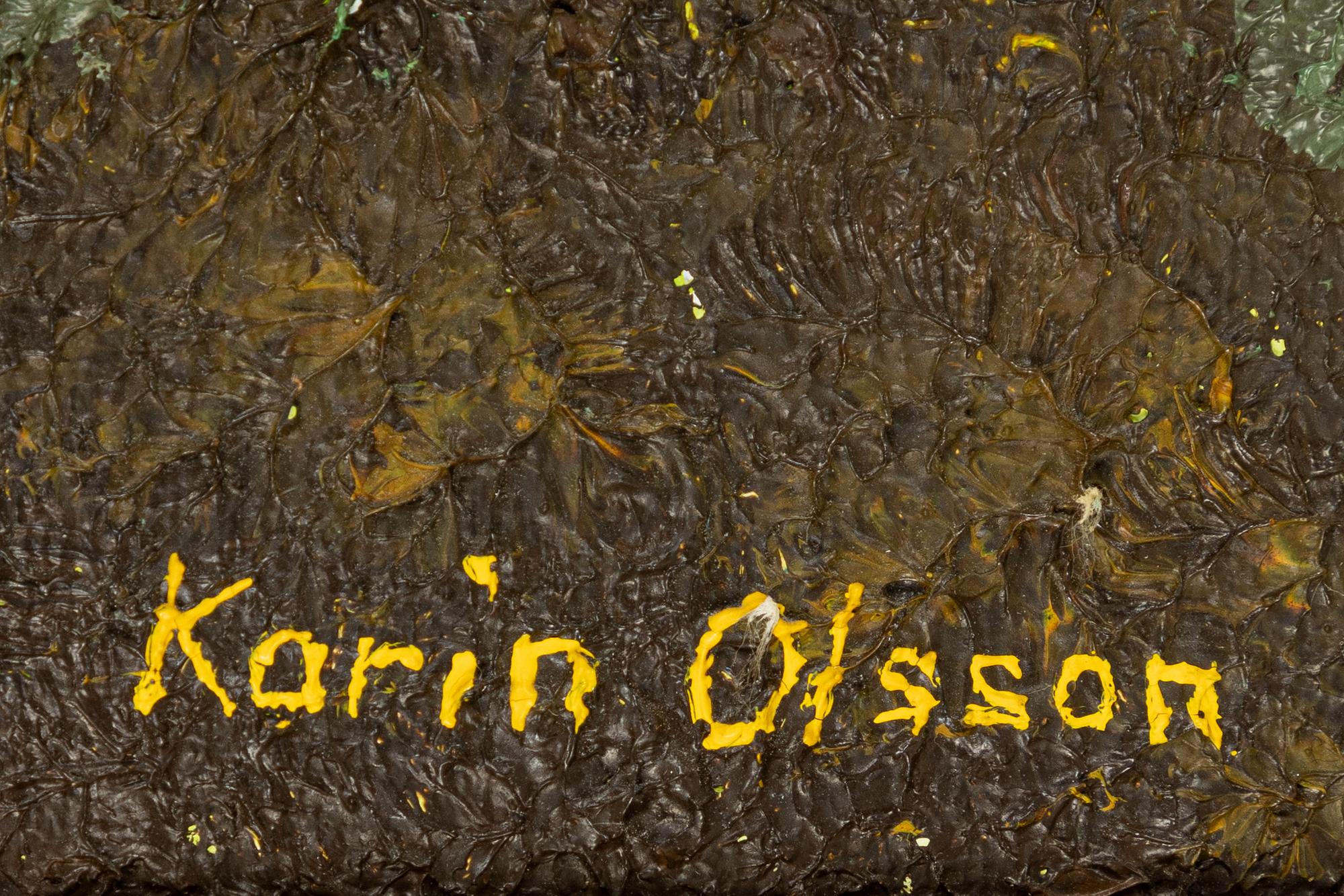 Karin Olsson, Landscape with Red Birds.