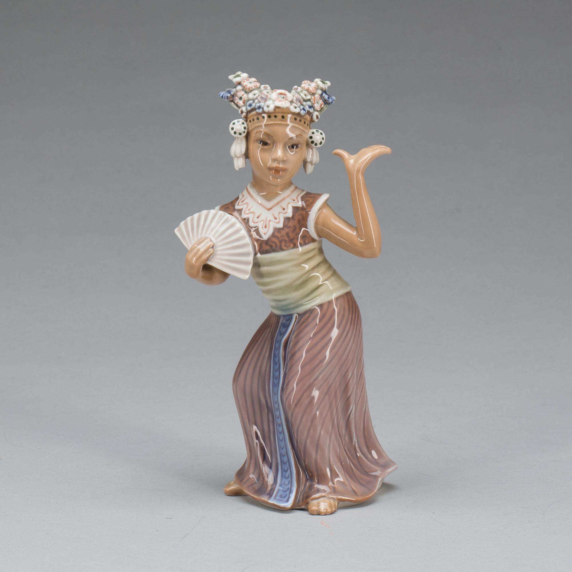 FIGURIN, porslin, Dahl Jensen.