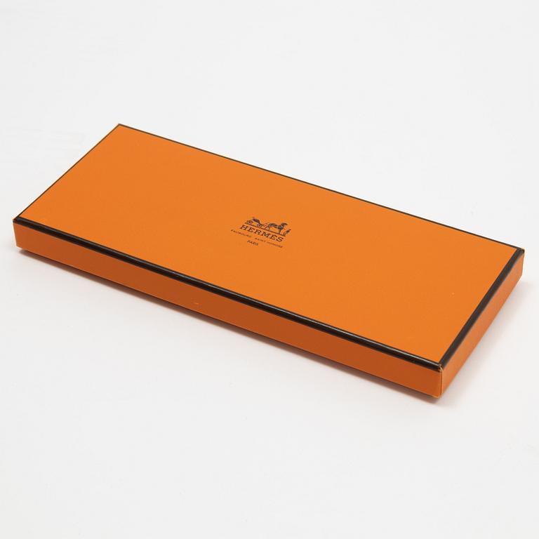 Hermès, scarf, 'Au clair de la mer".