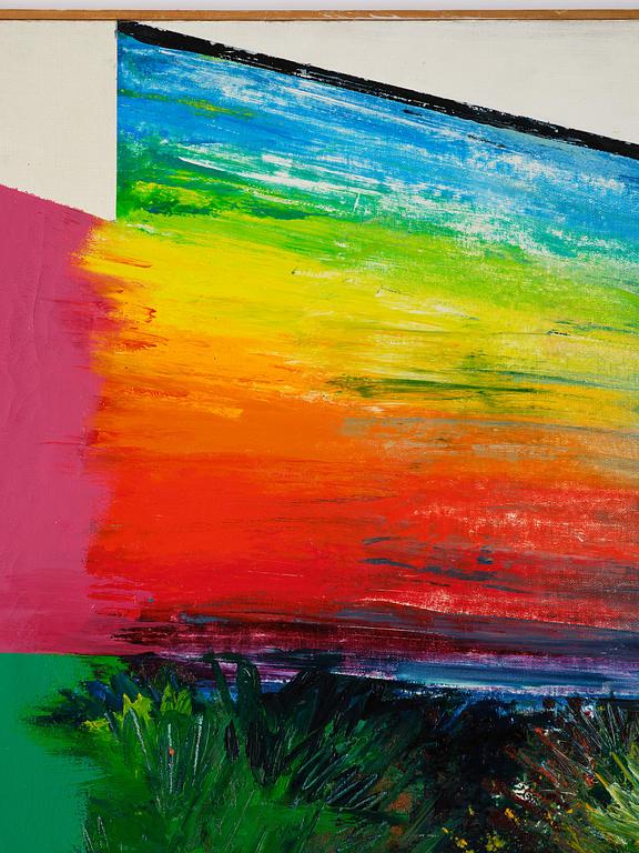 Enno Hallek, "Solnedgång som lyssnar".