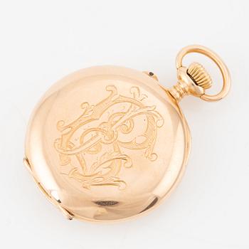 Halda, pocket watch, 39.5 mm.