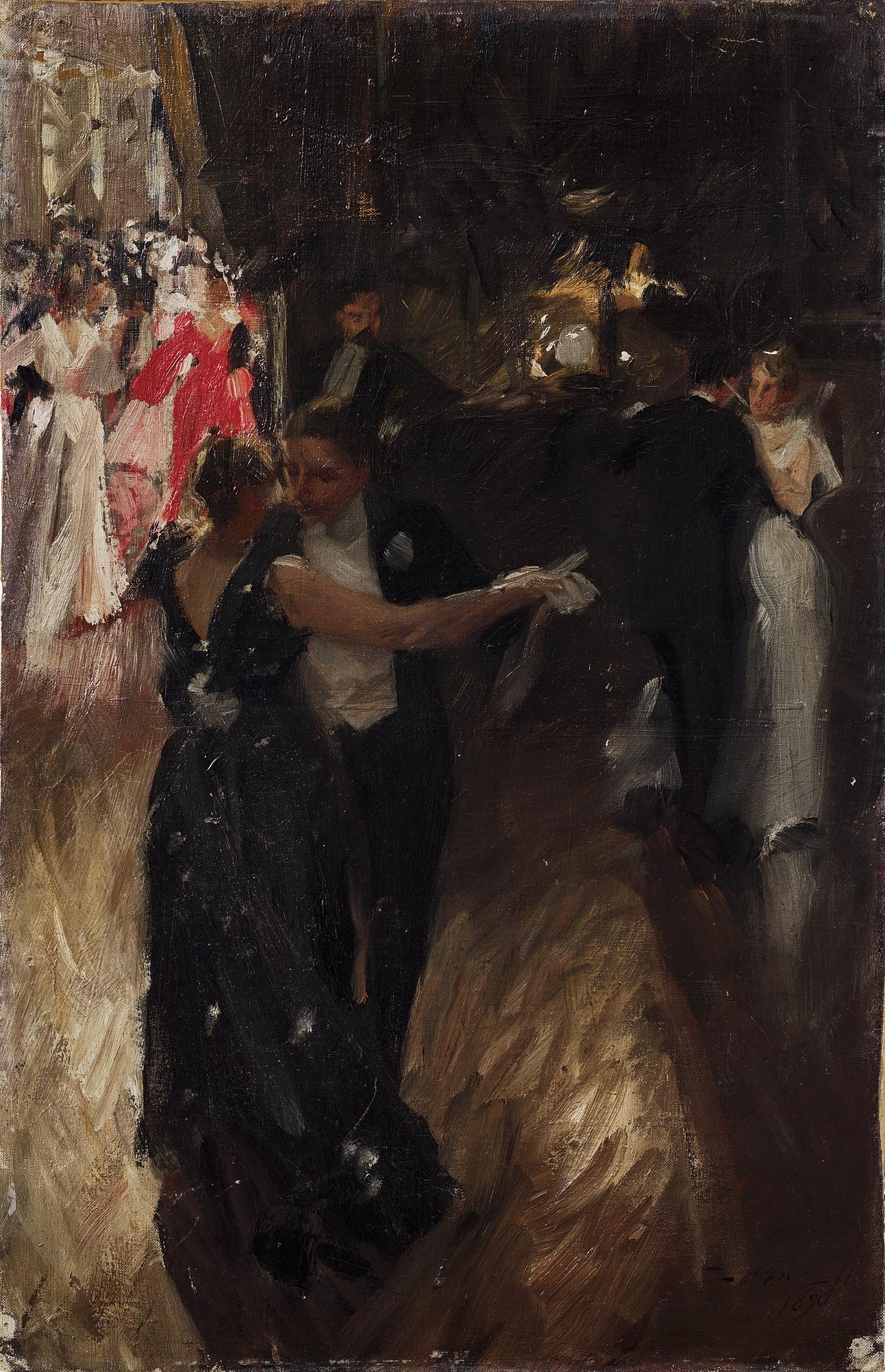 Anders Zorn, "Valsen".