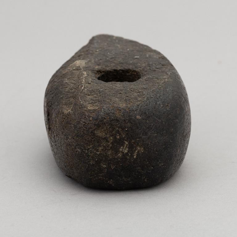 A neolithic stoneaxe.