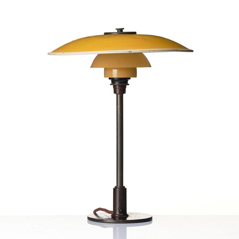 Poul Henningsen, bordslampa, "PH 3½/2", Louis Poulsen, Danmark, 1930-tal.