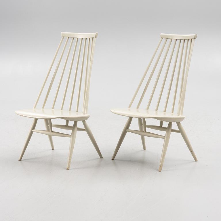 Ilmari Tapiovaara, ett par, stolar, "Mademoiselle", Edsbyverken, 1961.