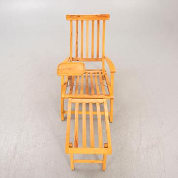 Deck chair, Brogrens, second half of the 20th century.