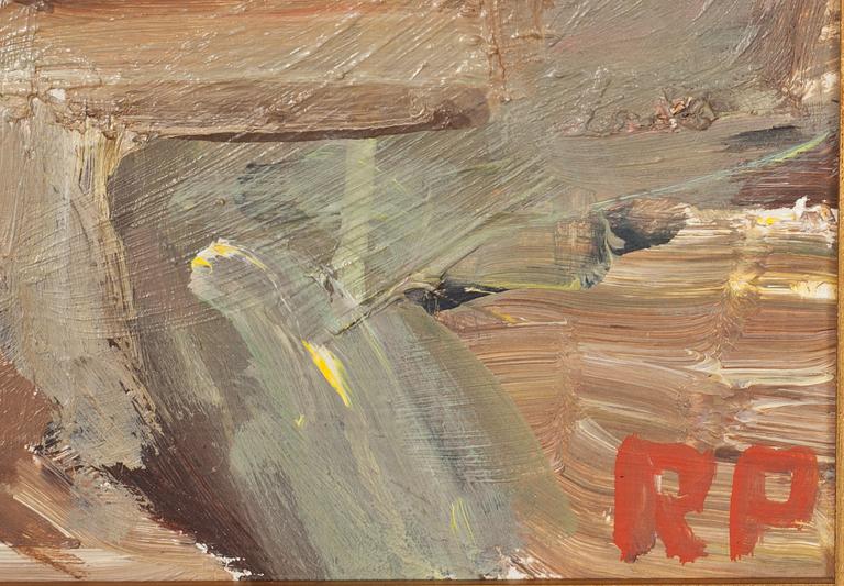 RAGNAR PERSON, olja på pannå, signerad.