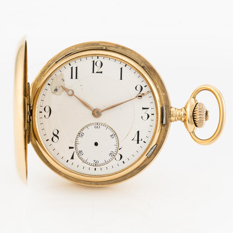 LeCoultre, pocket watch, hunter-case, 51 mm.