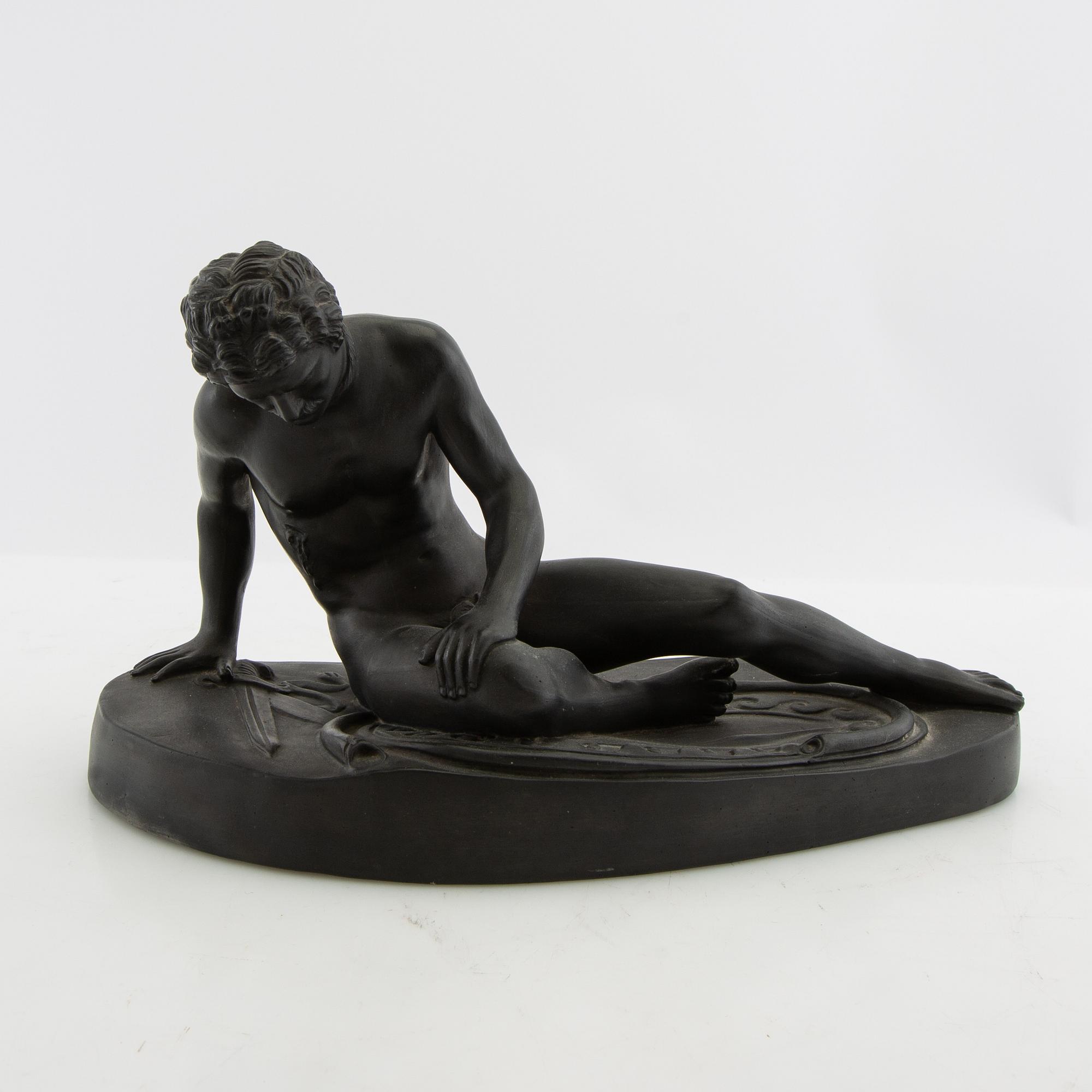 Figure after an antique original "The Dying Gaul".
