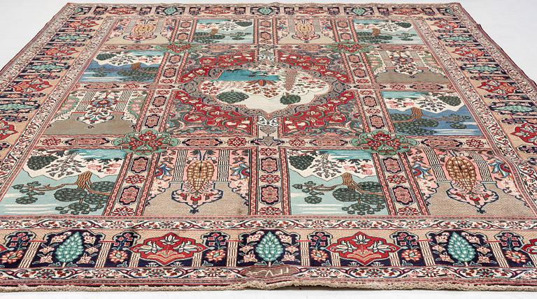 Carpet, Tabriz, approx. 423 x 330 cm.