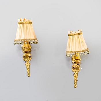 Lampetter ett par Louis XVI-stil 1900-tal.