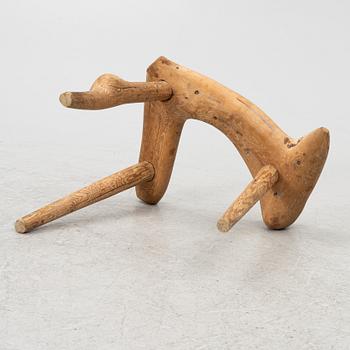 A birth stool.