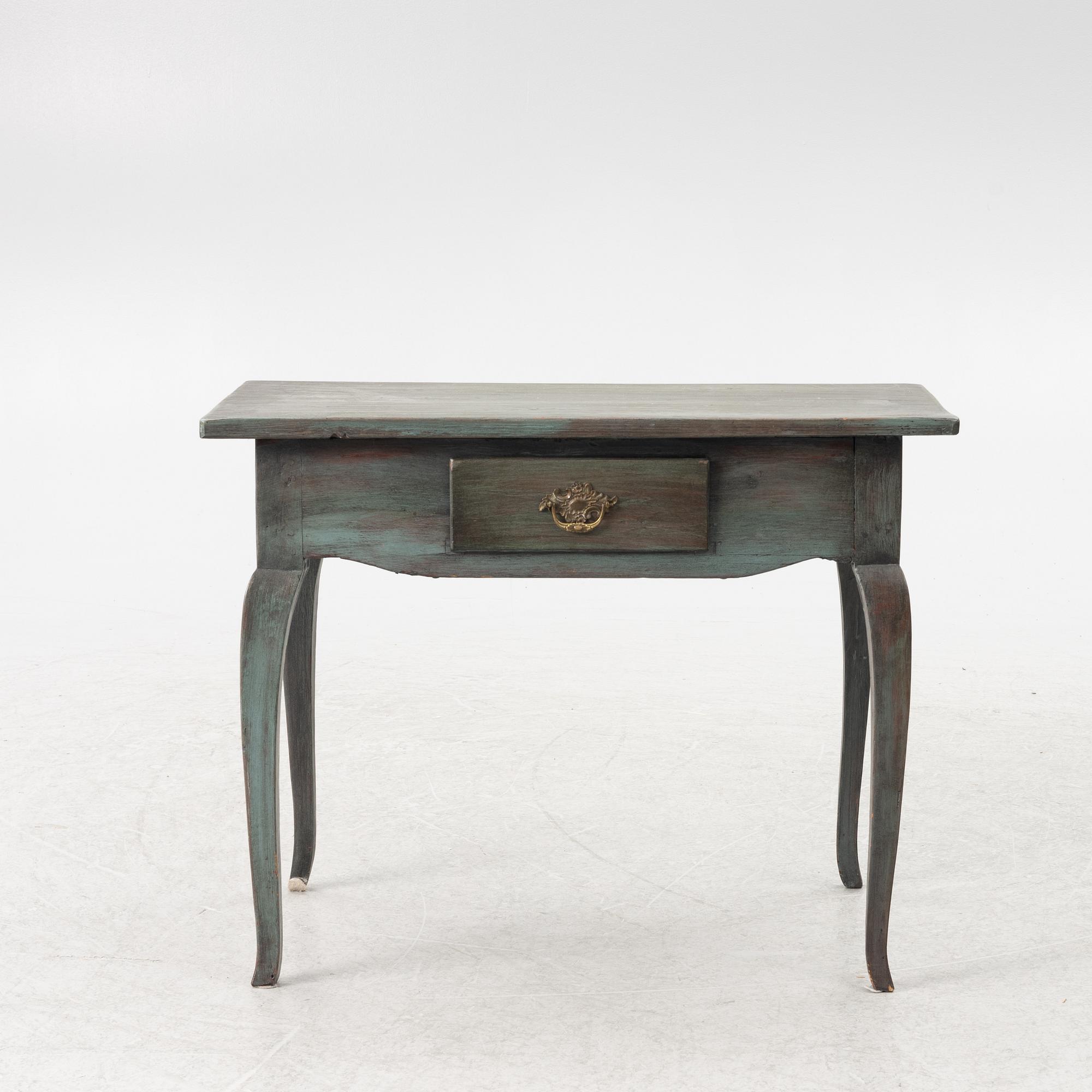 Table, folk art, 19th century.