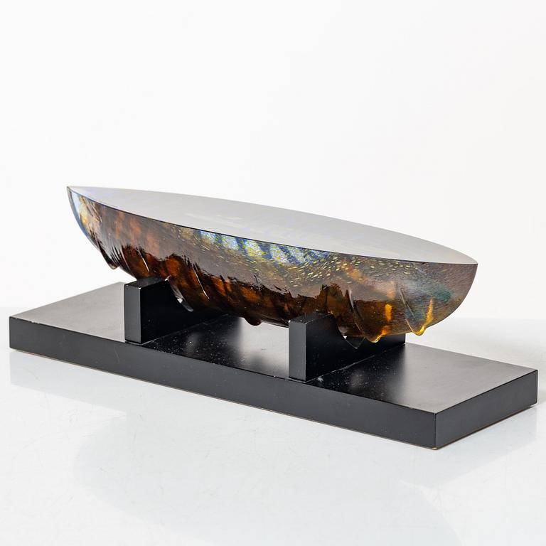 Bertil Vallien, boat, Kosta Boda Studio, 1993.