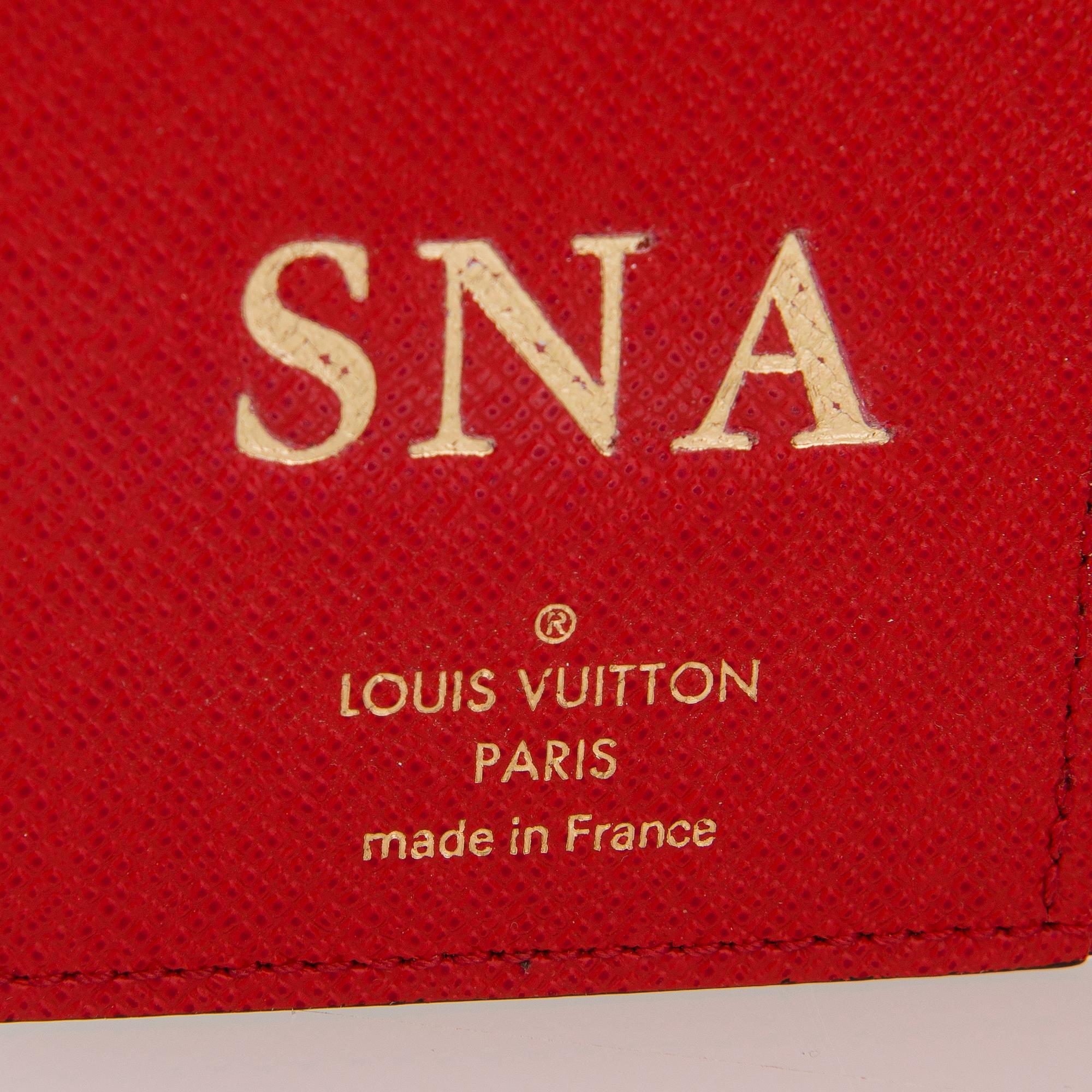 Louis Vuitton, A Monogram canvas Notebook cover 'Paul'.